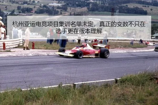 杭州亚运电竞项目集训名单未定，真正的变数不只在选手更在版本理解